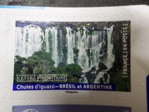 FRANCE 2022, timbre AUTOADHESIF CHUTES D IGUAZU', BRESIL/ARGENTINE, neuf** MNH - Photo 1/1