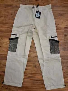 the ragged priest mens sand toggle trousers with netting pockets - Picture 1 of 3