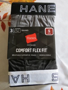 TRONCHETTI UOMO HANES COMFORT FLEX FIT 3 PRS TAGLIA S 28-30 BN SPEDIZIONE GRATUITA - Foto 1 di 3