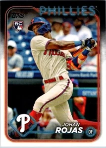 2024 TOPPS SERIES ONE BASEBALL #209 JOHAN ROJAS PHILLIES ROOKIE CARD - Picture 1 of 2