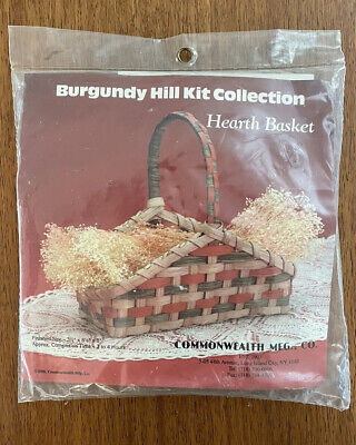 NUEVO SELLADO Borgoña Hill Kit Colección CESTA DE HOGAR 1988 Commonwealth MFG • 11.29€