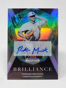 Parker Messick 2022 Prizm Draft Picks Brilliance Silver Prizm Auto
