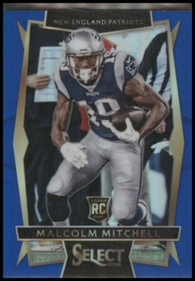 2016 Panini Select Concourse Blue Prizm /149  Malcolm Mitchell RC - Image 1 of 2
