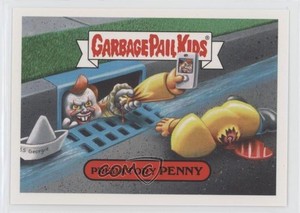 2018 Topps Garbage Pail Kids Oh the Horror-ible Modern Horror Sticker #5b 2rz