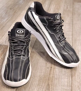 Dexter Slide Rite Jack Men’s Size US 10M Bowling Shoes Black/White B2251-1 - Picture 1 of 7