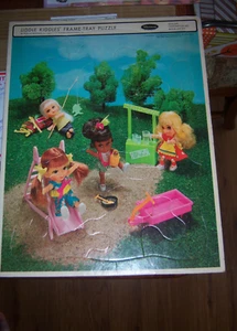 RARE COLLECTOR'S Vintage CUTE Whitman Liddle Kiddles Frame Tray Puzzle #4527 - Picture 1 of 7