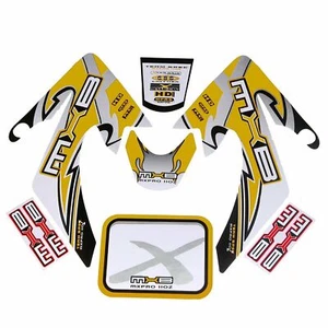 Juego De Pegatinas X - Amarillo Pit Bike Dirt Bike HMParts - Imagen 1 de 1