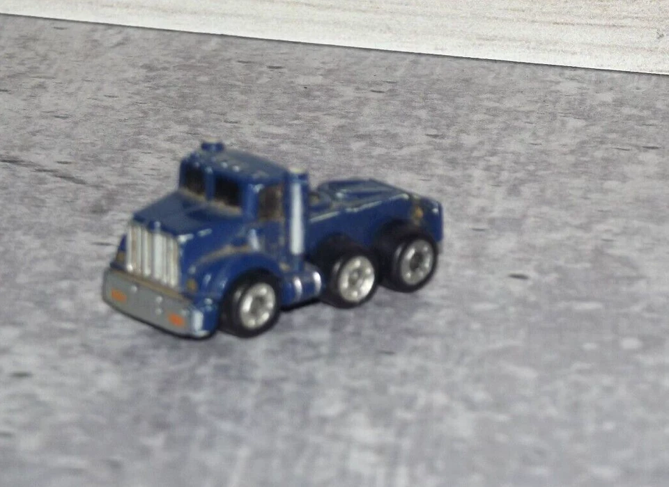 1989  Micro Machines Blue Semi Truck B105 - Image 1 of 1