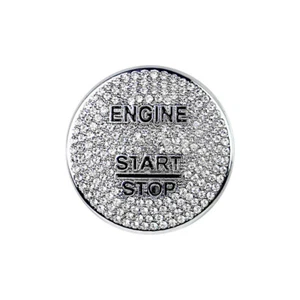Para Mercedes Benz Diamond Bling motor de automóvil botón de arranque pulsador cubierta de decoración - Imagen 1 de 10