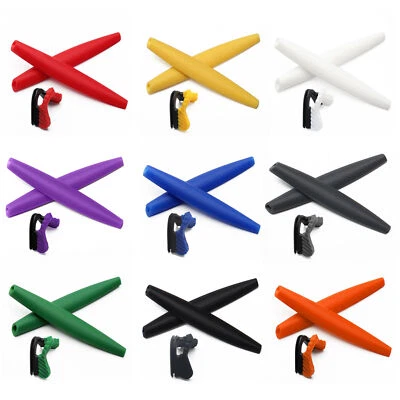 PAPAVIVA Lenslog Replacement Rubber Kit EarSocks Nose Pad For-Oakley M Frame Series