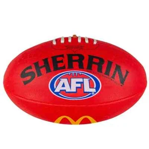 Sherrin AFL Replica All Surface Football Size 5 Red - Picture 1 of 4