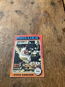 Vintage 1974 Topps #185 Steve Carlton  - Picture 1 of 2