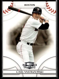2008 Donruss Threads #6 Carl Yastrzemski - Boston Red Sox - Picture 1 of 1