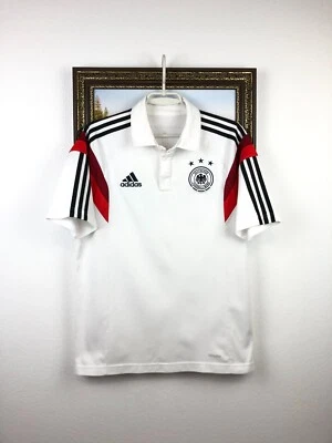 Adidas Germany White Football Shirt Soccer Jersey Mens Trikot Train Rare Size M - Image 1 of 4