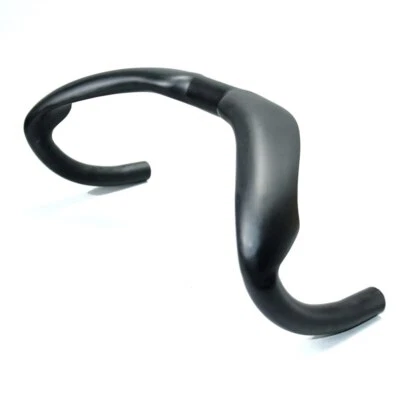 Carbon Fiber Road Bicycle Handlebar Road Bicycle Integrated Carbon Drop Bar  - Image 1 of 4