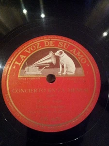 DISCO PIZARRA CONCIERTO EN FA MENOR MENOR BACH movimientos 1 y 2 EDWIN FISCHER - Imagen 1 de 1