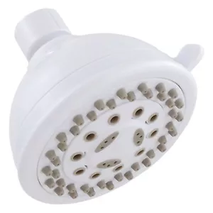 LDR 520 5339WT Flat Design 5 Funktionen Spray Massage Duschkopf weiß - Bild 1 von 1