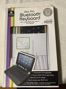 Bluetooth Keyboard Ultra Thin Purple TESTED - Picture 1 of 2