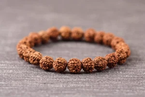 5 Mukhi Rudraksha Bracelet 100% Natural & 101% ORIGINAL Bracelet for  Unisex - Photo 1/7