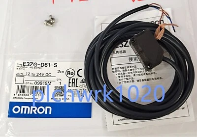 1 PCS NEW IN BOX Omron Photoelectric Switch Sensor E3ZG-D61-S - Image 1 of 3