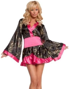 Asian Sweetie Kimono Sexy Adult Costume Medium - Picture 1 of 2