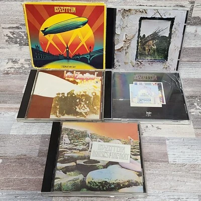 Lot Of 5 Led Zeppelin CDs I, II, Celebration Day, Houses of the Holy, Soundtrack - Image 1 of 4