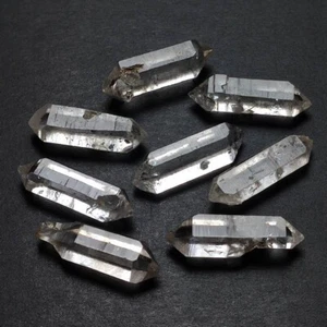 17g/8pcs 23-26mm Top Quality Herkimer Diamond Quartz Crystal Healing Stone 3189 - Picture 1 of 5