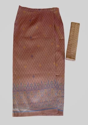 Falda tradicional jemer | Falda y bufanda camboyana Foto 1 de 2