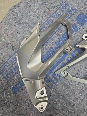 2018-2024 kawasaki ninja 400 ex-400 oem silver front upper mid side fairing - Image 1 of 4