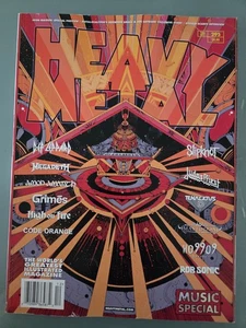 HEAVY METAL MAGAZINE #295 2018 FANTASY ILLUSTRATED! MUSIC SPECIAL! LOW PRINT RUN - Picture 1 of 2