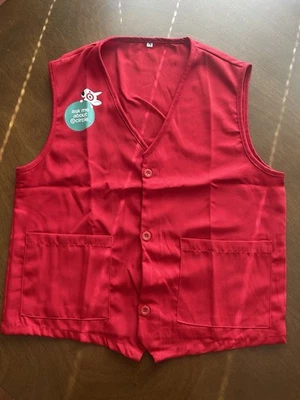 Target Employee Vest M Button Down Uniform Gender-Neutral Medium Vest - Image 1 of 4
