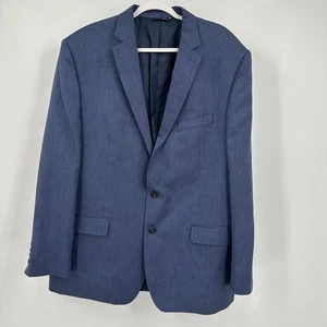 Ralph Ralph Lauren Herren Blazer Blau Größe 50 L Seide Wollmischung Old Money Tailored - Bild 1 von 11