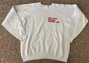 Vintage 1990 Ohio State Michigan Weekend Piss on Michigan Sweatshirt mit Rundhalsausschnitt - Bild 1 von 8