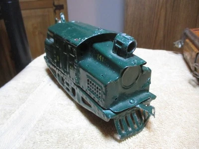 American Flyer O Gauge Prewar Tin Electric Engine Repainted Tested Lights Humms - Image 1 of 4