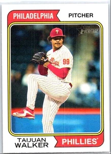 2023 Topps Heritage Taijuan Walker #471 - Picture 1 of 2