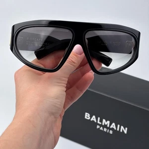 Balmain Damen Sonnenbrille schwarz grau Farbverlauf umlaufend B-ESCAPE BPS-143A-62 NEU - Bild 1 von 16