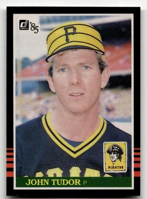 1985 Donruss John Tudor #235 HIGH GRADE PACK FRESH OPENED BY ME - Image 1 of 2