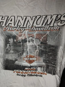 Hannum's Harley Davidson Media Pennsylvania 2 sided tank top size XL - Picture 1 of 6
