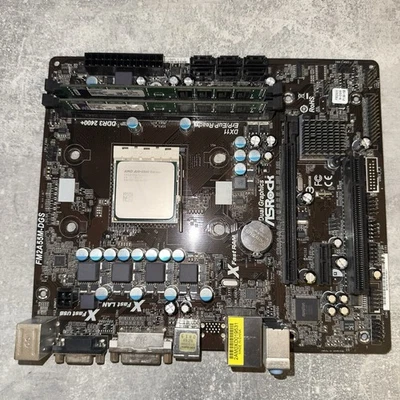 ASRock FM2A55M-DGS / AMD A10-6800K / 16GB Ram / WiFi PCE Adapter & Antenna - Image 1 of 4