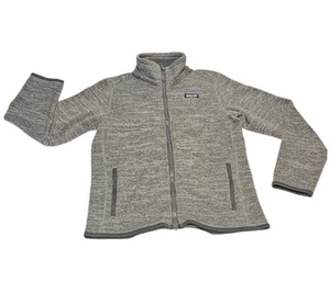 Patagonia Kids Better Sweater Jacket Boys Size Large Cottagecore Fleece Full Zip - Picture 1 of 8