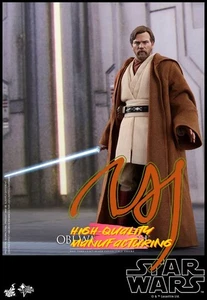 IN STOCK Hot Toys MMS478 Star Wars III Obi-Wan Kenobi Deluxe Ver Action Figure - Picture 1 of 18