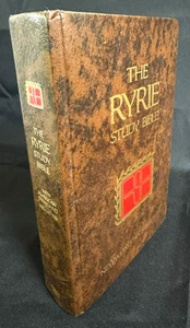 The Ryrie Study Bible New American Standard 1978 HC Moody Press NASB Red letter - Picture 1 of 5