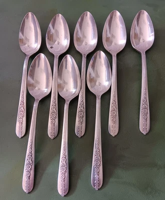 Juego de cubiertos de plata vintage "Royal Rose" 1939 placa nobleza 48 piezas Foto 1 de 4