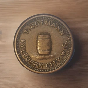 1863 CWT, Brewery, Beer Keg Kilbourn City, WI, Rare Double Spelling Error!!! - Picture 1 of 4