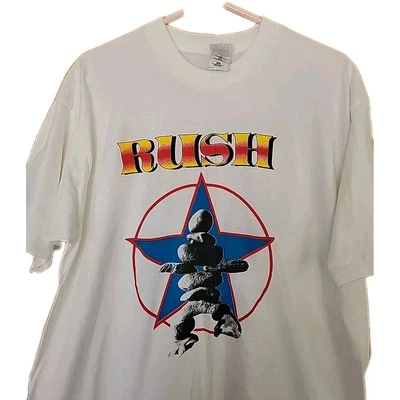 Camisa De Colección Rush Test For Echo 1997 Tour Banda Puntada Única XL Camiseta Rara - ¡Nueva! Foto 1 de 4