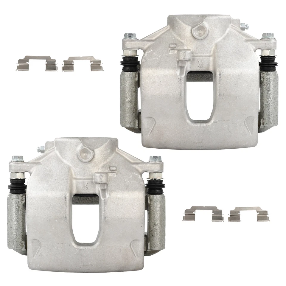 Par de pinzas de freno delanteras con soporte para Mercedes-Benz C250 2012-2015 Foto 1 de 4