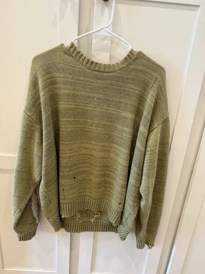 kapital men’s sweater green/khaki -m - Image 1 of 4