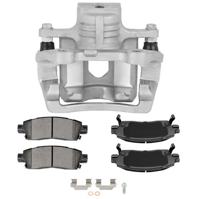 Juego de 5 pastillas de freno trasero izquierdo derecho para GMC Acadia 2007-2016 Foto 1 de 4