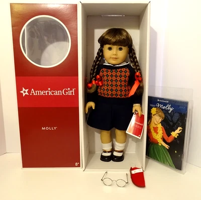 American Girl MOLLY DOLL & BOOK New In Box - Image 1 of 3