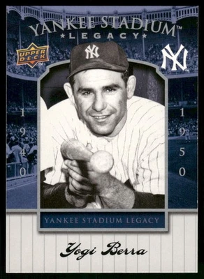 Yogi Berra 2008 Upper Deck Yankee Stadium Box Set New York Yankees #24 NM - Image 1 of 2